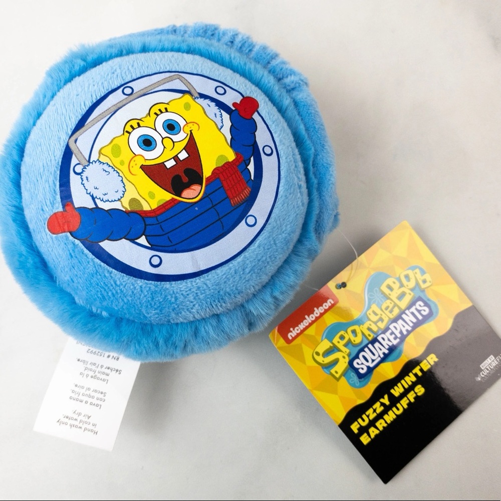 EXCLUSIVE SpongeBob SquarePants Soft Fuzzy Winter Earmuffs